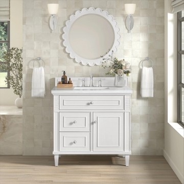 Lorelai 36" Single (Vanity Only Pricing) in Bright White